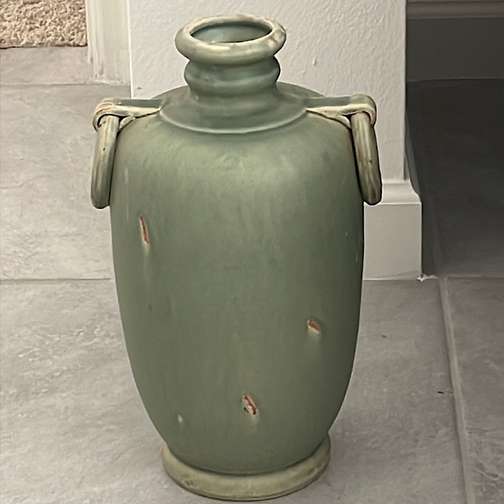 12 in artisan vase.